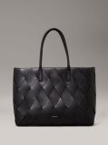 Black Woven Tote Bag  Women