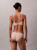 Beige Push Up Plunge Bra - Perfectly Fit  Women