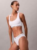 White Unlined Bralette - Icon Cotton Modal  Women