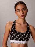 Black Unlined Bralette - Icon Cotton Modal  Women