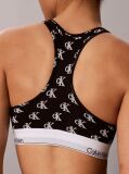 Black Unlined Bralette - Icon Cotton Modal  Women