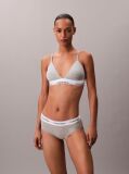 Grey Lightly Lined Triangle Bralette - Icon Cotton Modal  Women