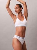 White Lightly Lined Bralette - Icon Cotton Modal  Women