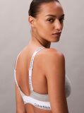 Grey Lightly Lined Bralette - Icon Cotton Modal  Women