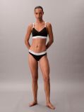 Black Lightly Lined Bralette - Icon Cotton Modal  Women