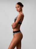Multi Triangle Bralette - Graphic Monogram Microfibre Stretch  Women