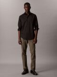 Black Regular Fit Essential Poplin Shirt  Men
