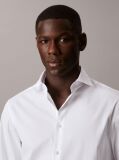 White Regular Fit Essential Poplin Shirt  Men