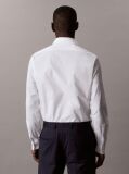 White Regular Fit Essential Poplin Shirt  Men