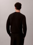 Black Supima Cotton Classic Sweater  Men