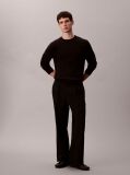 Black Supima Cotton Classic Sweater  Men