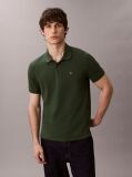 Green Cotton Piqué Polo Shirt  Men