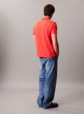 Red Cotton Piqué Polo Shirt  Men