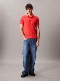 Red Cotton Piqué Polo Shirt  Men
