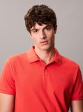 Red Cotton Piqué Polo Shirt  Men