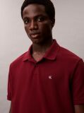 Red Cotton Piqué Polo Shirt  Men