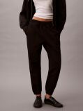 Black Cotton Terry Monogram Joggers  Women
