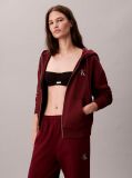 Red Cotton Terry Monogram Joggers  Women