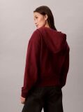 Red Monogram Zip Up Hoodie  Women