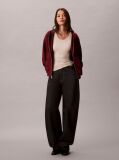 Red Monogram Zip Up Hoodie  Women