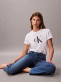 Denim High Rise Straight Jeans  Women