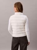 White Lightweight Quilted Vest  Women