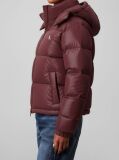 Red Short Down Puffer Jacket  Women