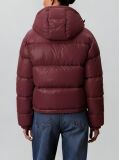 Red Short Down Puffer Jacket  Women