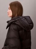 Black Short Down Puffer Jacket  Women
