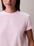 Pink Classic Foil Logo T-Shirt  Women