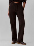 Black Colour-Blocked Terry Drawstring Joggers  Women