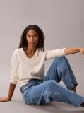 Denim Wide Leg Jeans  Women