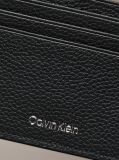 Black Foil Embossed Logo Card Case  Men