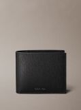 Black Saffiano Billfold Wallet  Men