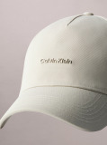 White UV Cotton Twill Adjustable Cap  Men