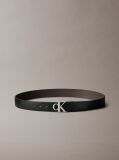 Multi Tumbled Leather Buckle Belt    Men