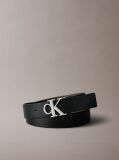 Multi Tumbled Leather Buckle Belt    Men