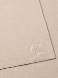 Beige Signature Logo Scarf  Men