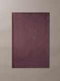 Red Soft Tonal Logo Scarf  Men