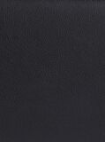 Black Large Zip-Around Wallet  Women