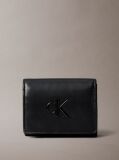 Black Soft Touch RFID Bifold Wallet  Women