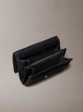 Black Soft Touch RFID Bifold Wallet  Women