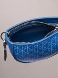 Blue Emblem Logo Mini Zip Pouch Bag Charm  Women
