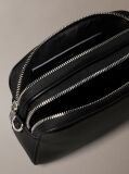Black Convertible 2-Strap Crossbody Camera Bag  Women