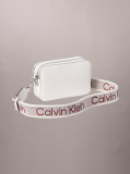 White Convertible 2-Strap Crossbody Camera Bag  Women