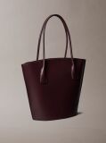 Red Monogram Logo Hardware Tote Bag  Women