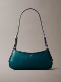 Green Monogram Logo Hardware Shoulder Bag  Women