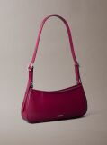 Pink Monogram Logo Hardware Shoulder Bag  Women