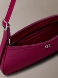Pink Monogram Logo Hardware Shoulder Bag  Women