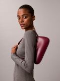 Pink Monogram Logo Hardware Shoulder Bag  Women